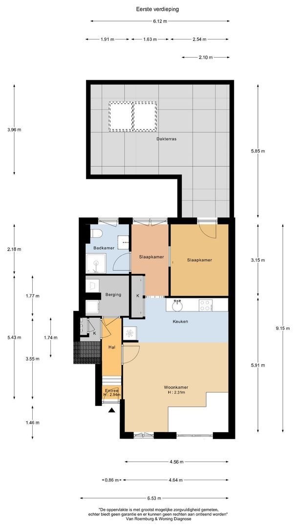 Govert Flinckstraat 287 1, Amsterdam plattegrond-0