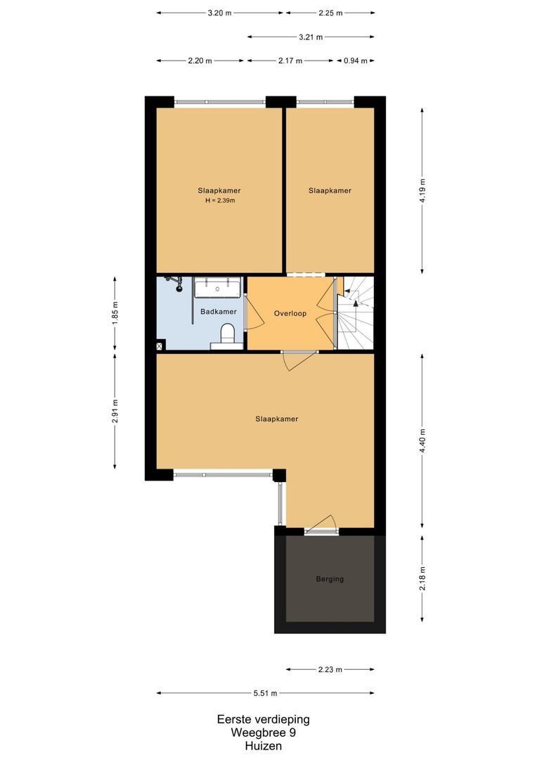 Weegbree 9, Huizen plattegrond-2