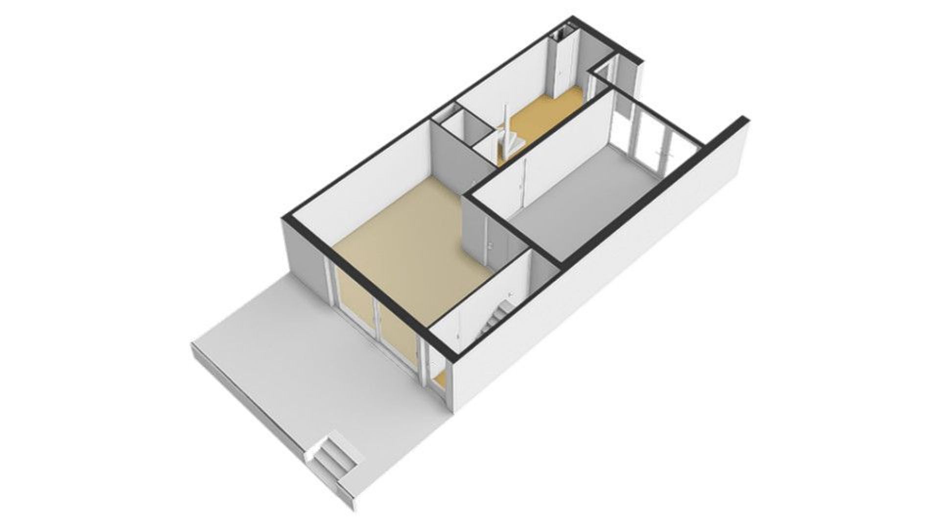 Pracanalaan 54, Amsterdam plattegrond-1