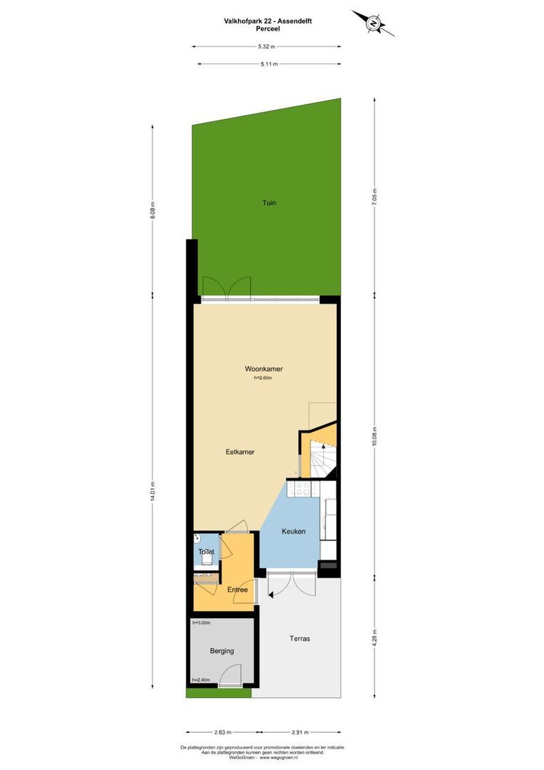 Valkhofpark 22, Assendelft plattegrond-6