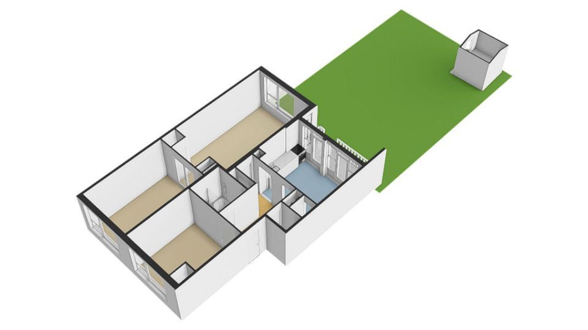 Avogadrostraat 4 H, Amsterdam plattegrond-8