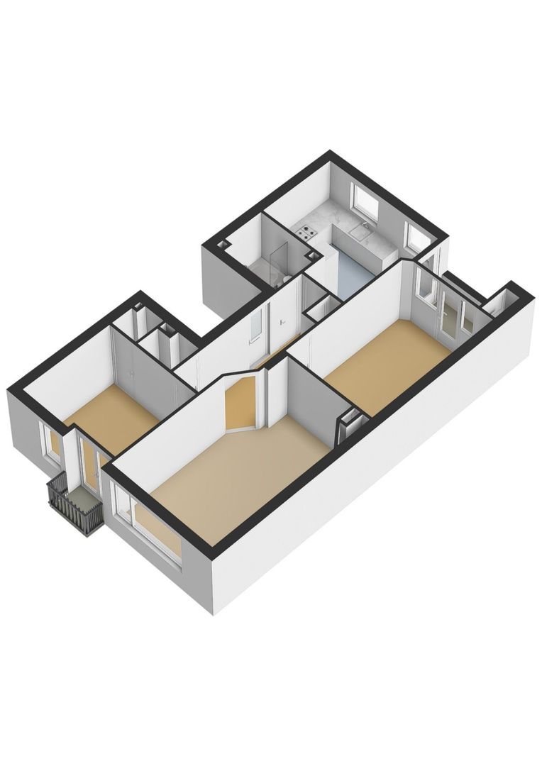 Hertspieghelweg 70 2, Amsterdam plattegrond-1