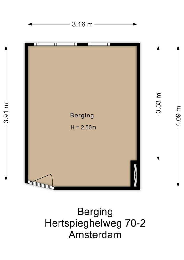 Hertspieghelweg 70 2, Amsterdam plattegrond-2