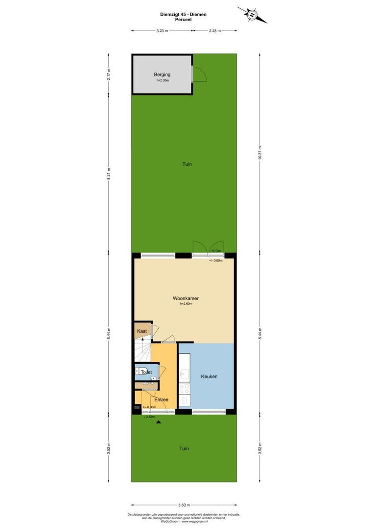 Diemzigt 45, Diemen plattegrond-10