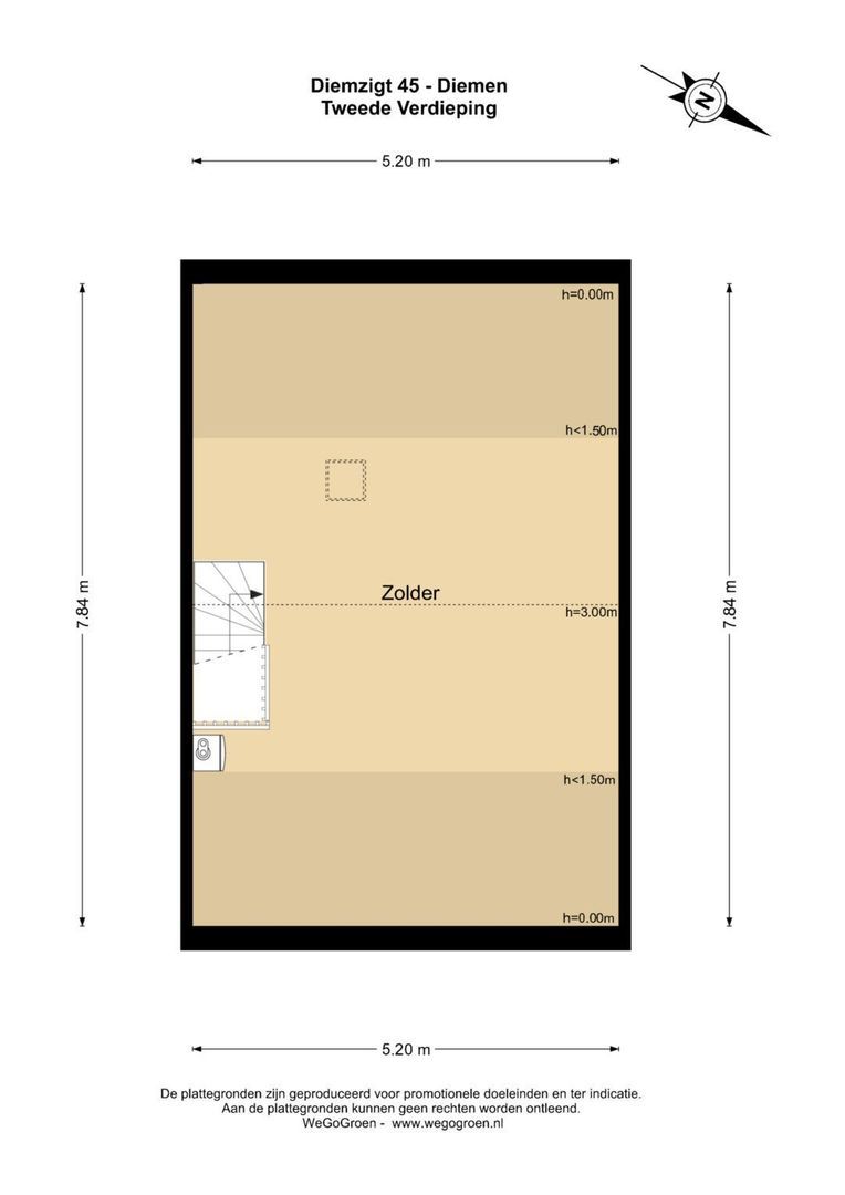 Diemzigt 45, Diemen plattegrond-13