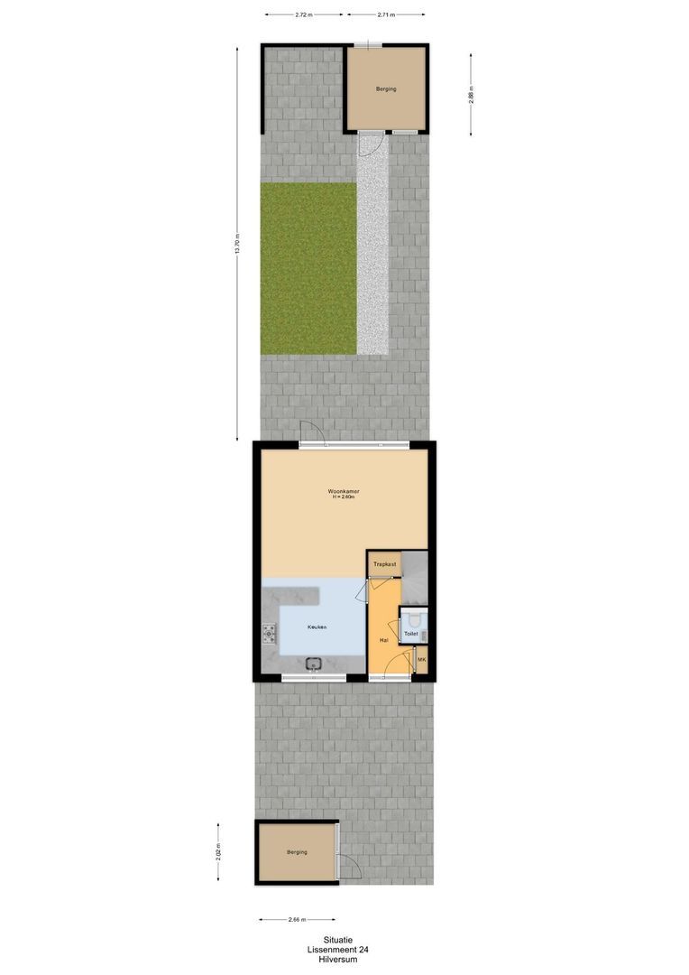 Lissenmeent 24, Hilversum plattegrond-2