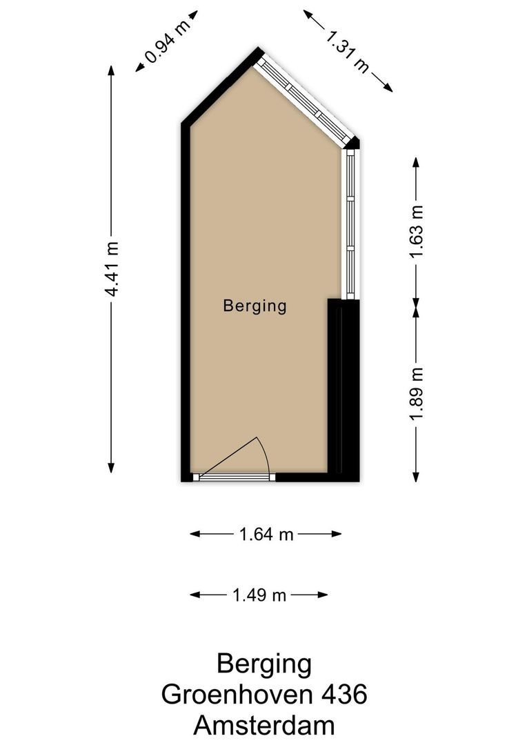 Groenhoven 436, Amsterdam plattegrond-2