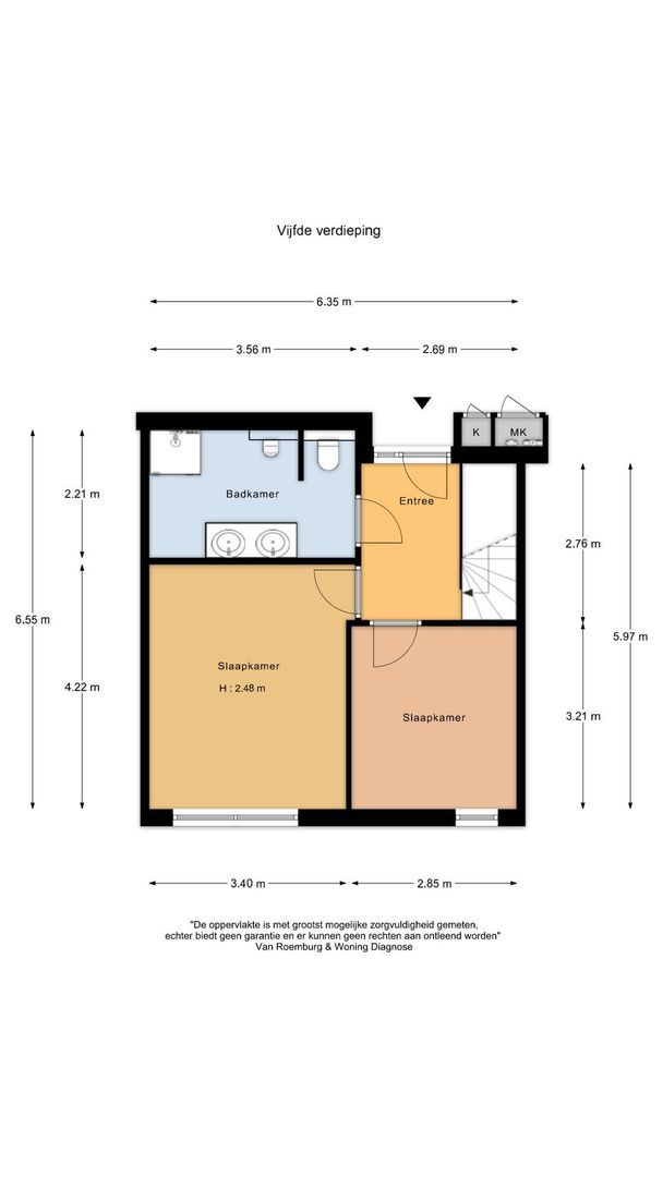 Stadhouderskade 19 C, Amsterdam plattegrond-1