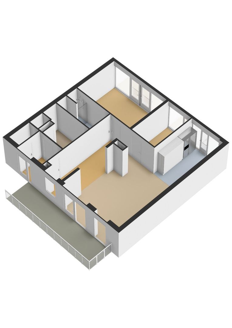 Huiswoudstraat 70, Amsterdam plattegrond-1