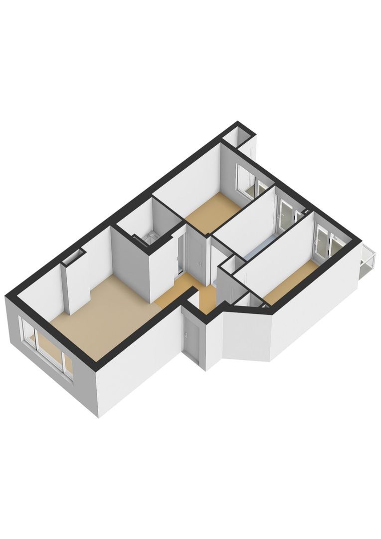Granidastraat 60 1, Amsterdam plattegrond-1