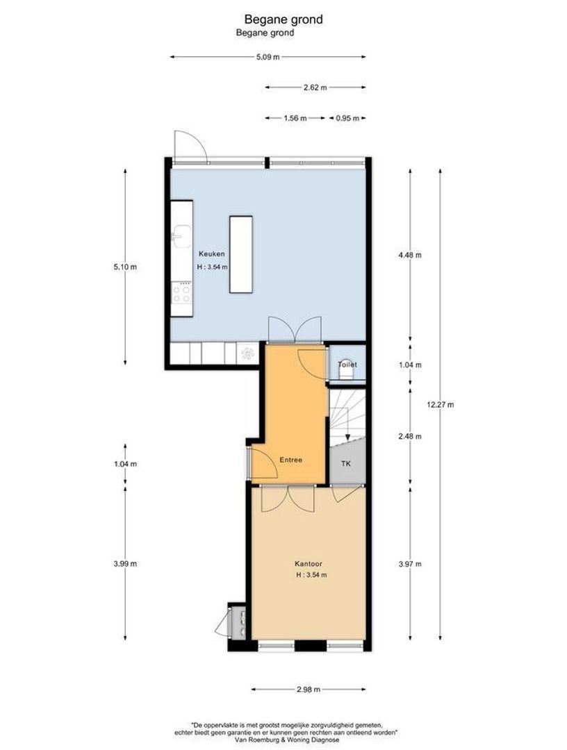 Klaprozenweg 45 D 1, Amsterdam plattegrond-1