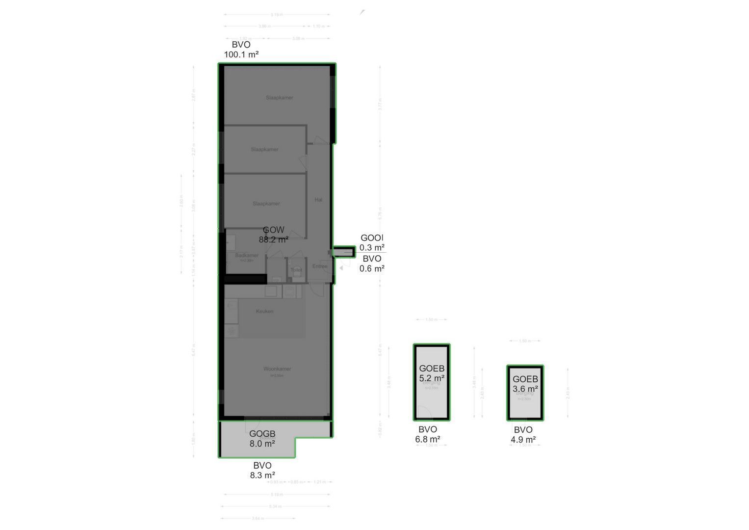 Vingerhoedskruid 24, Diemen plattegrond-0