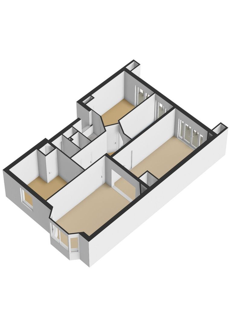 Biesboschstraat 75 1, Amsterdam plattegrond-1