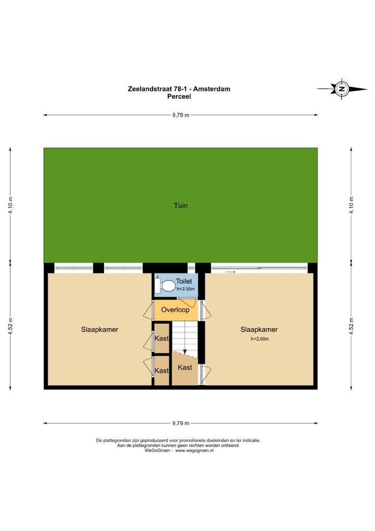Zeelandstraat 78 1, Amsterdam plattegrond-3