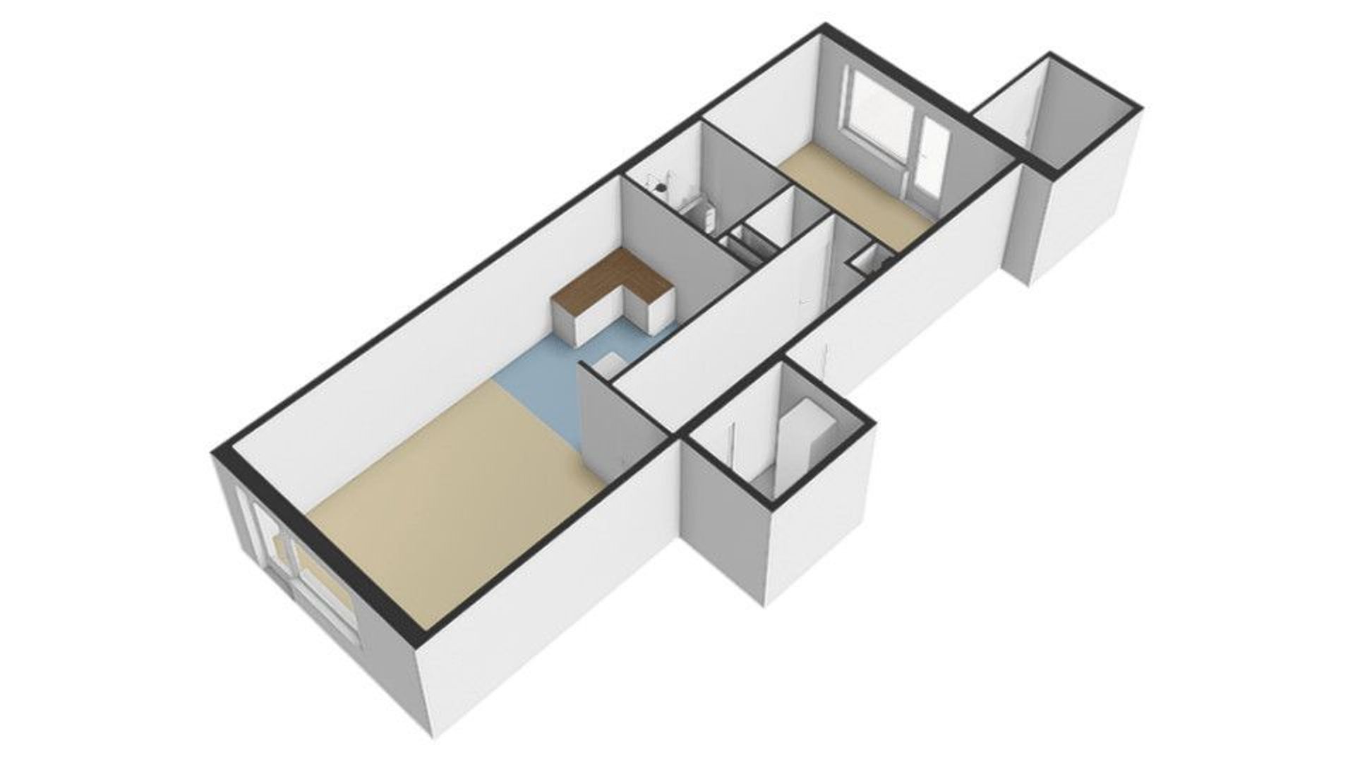 Opijnenhof 46, Amsterdam plattegrond-2