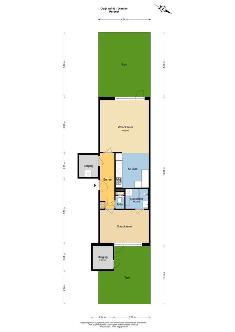 Opijnenhof 46, Amsterdam plattegrond-4