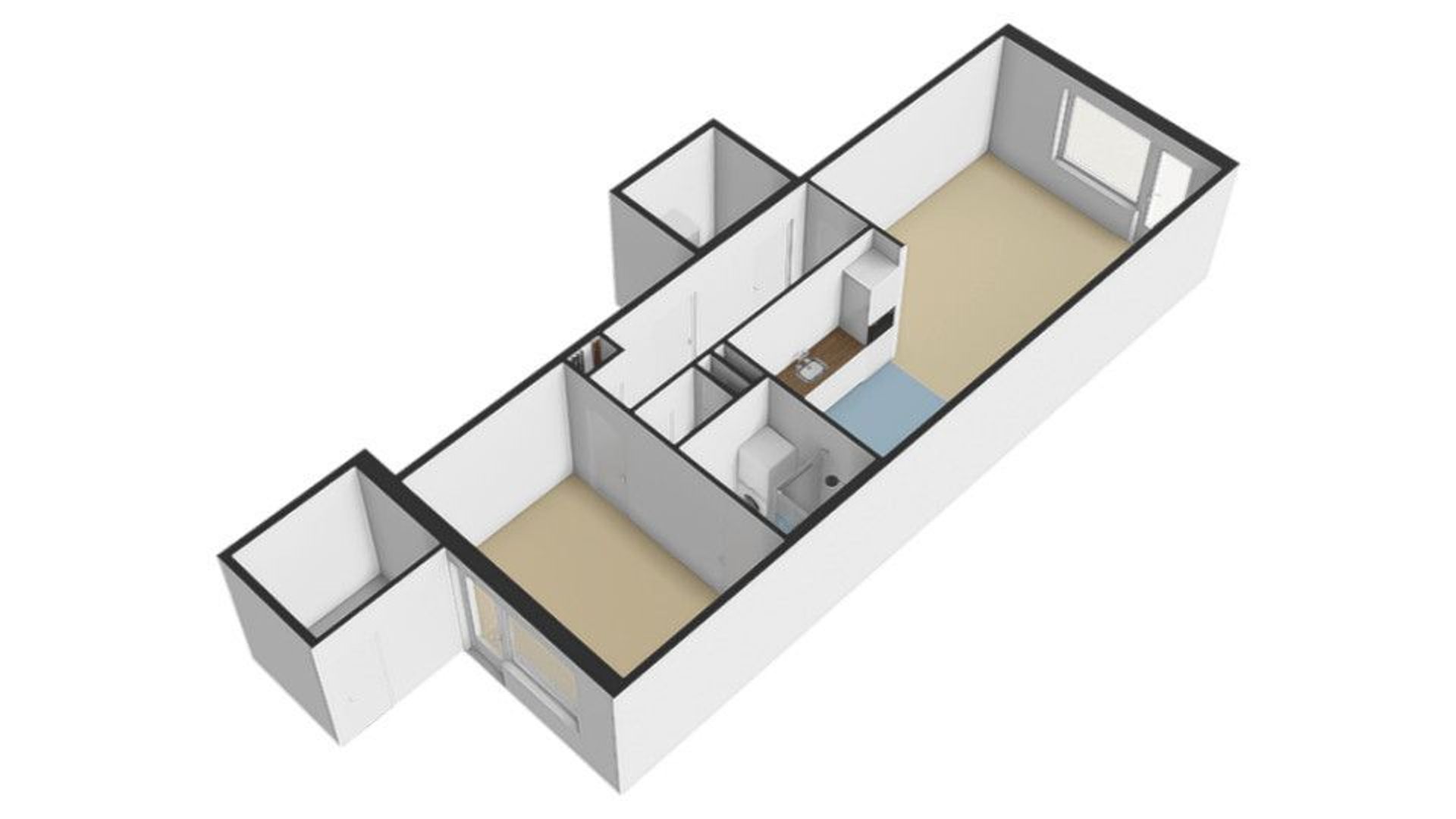 Opijnenhof 46, Amsterdam plattegrond-3