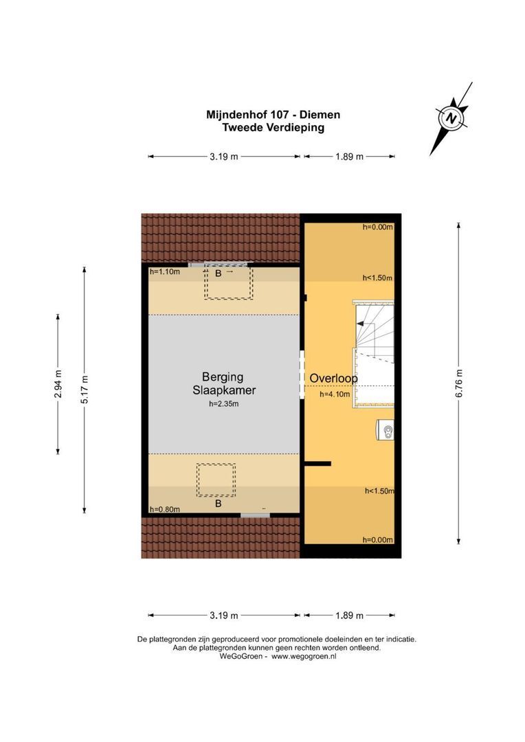 Mijndenhof 107, Amsterdam plattegrond-13