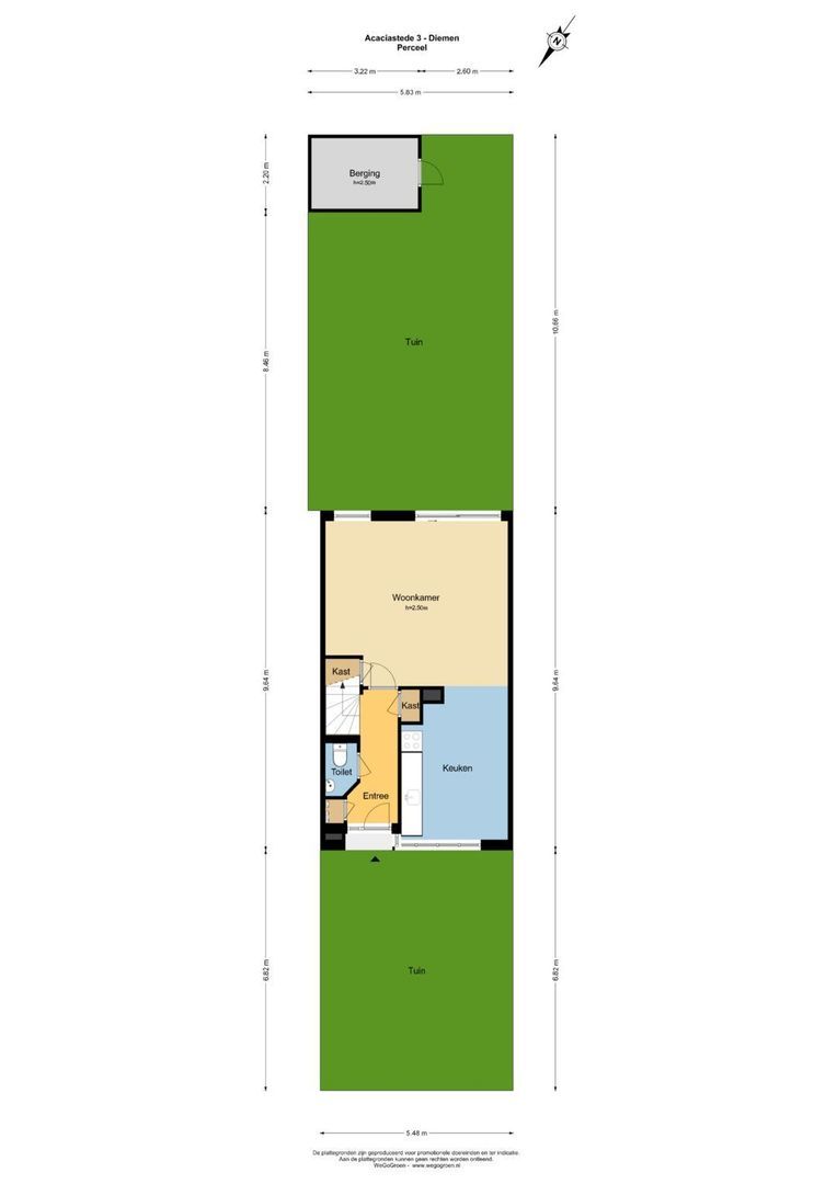 Acaciastede 3, Diemen plattegrond-9