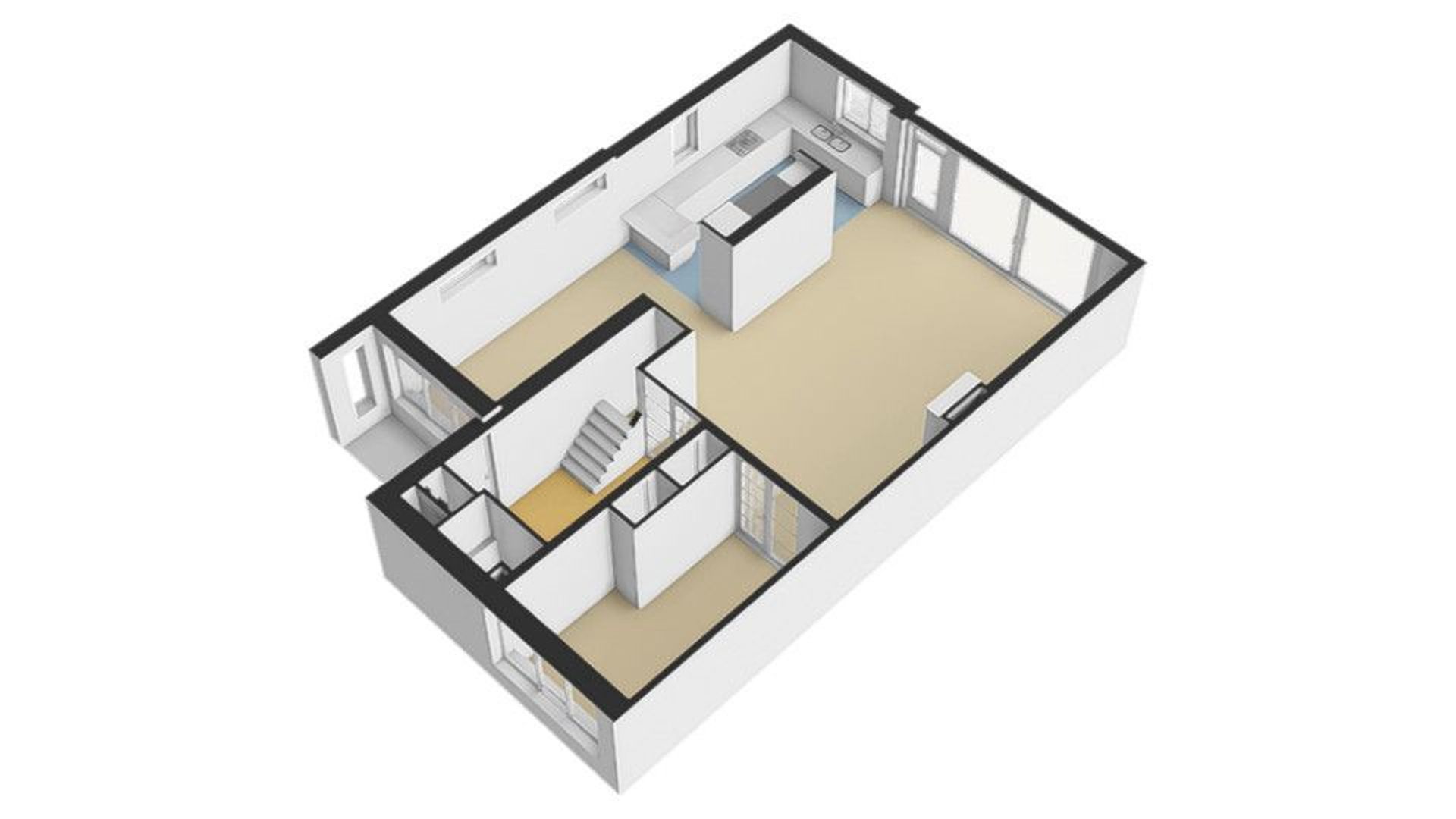Rietzangerweg 1, Diemen plattegrond-3