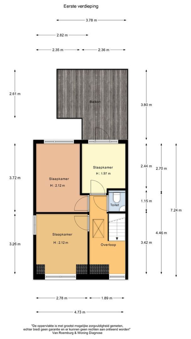 Schoolmeestersstraat 83, Zaandam plattegrond-2