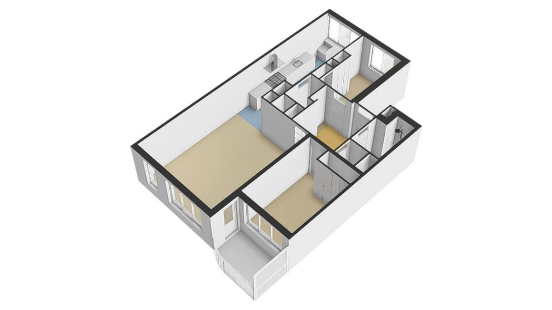 Jacob Burggraafstraat 22, Amsterdam plattegrond-3