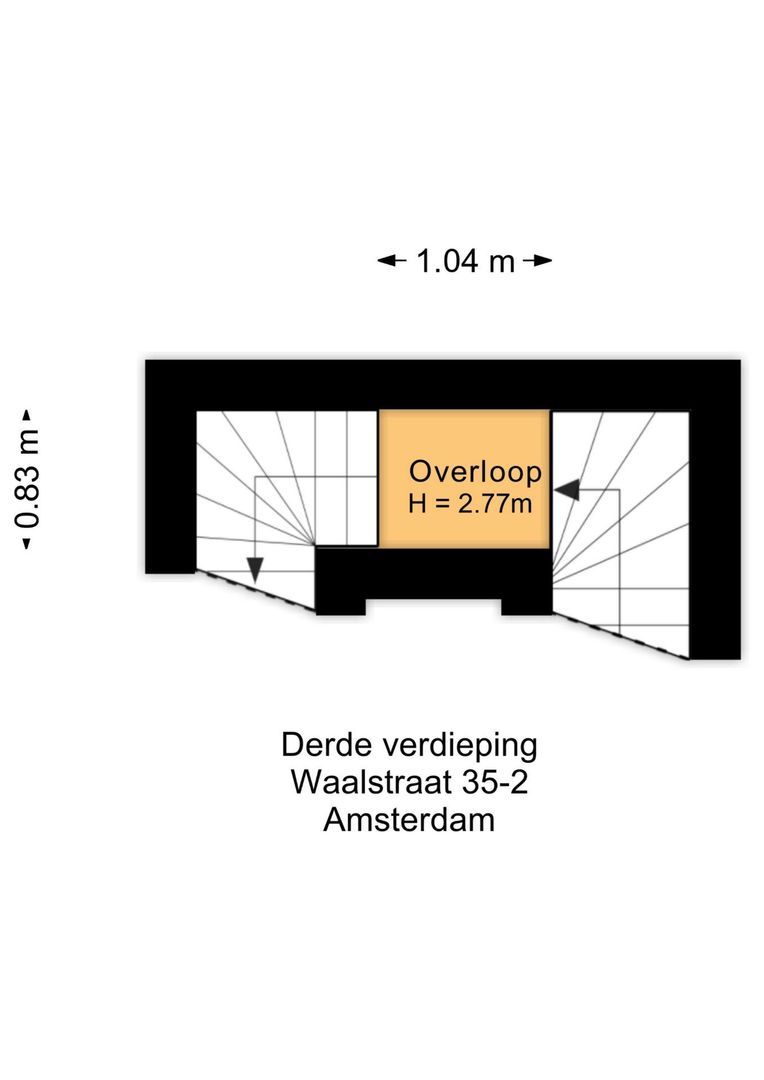 Waalstraat 35 2, Amsterdam plattegrond-0