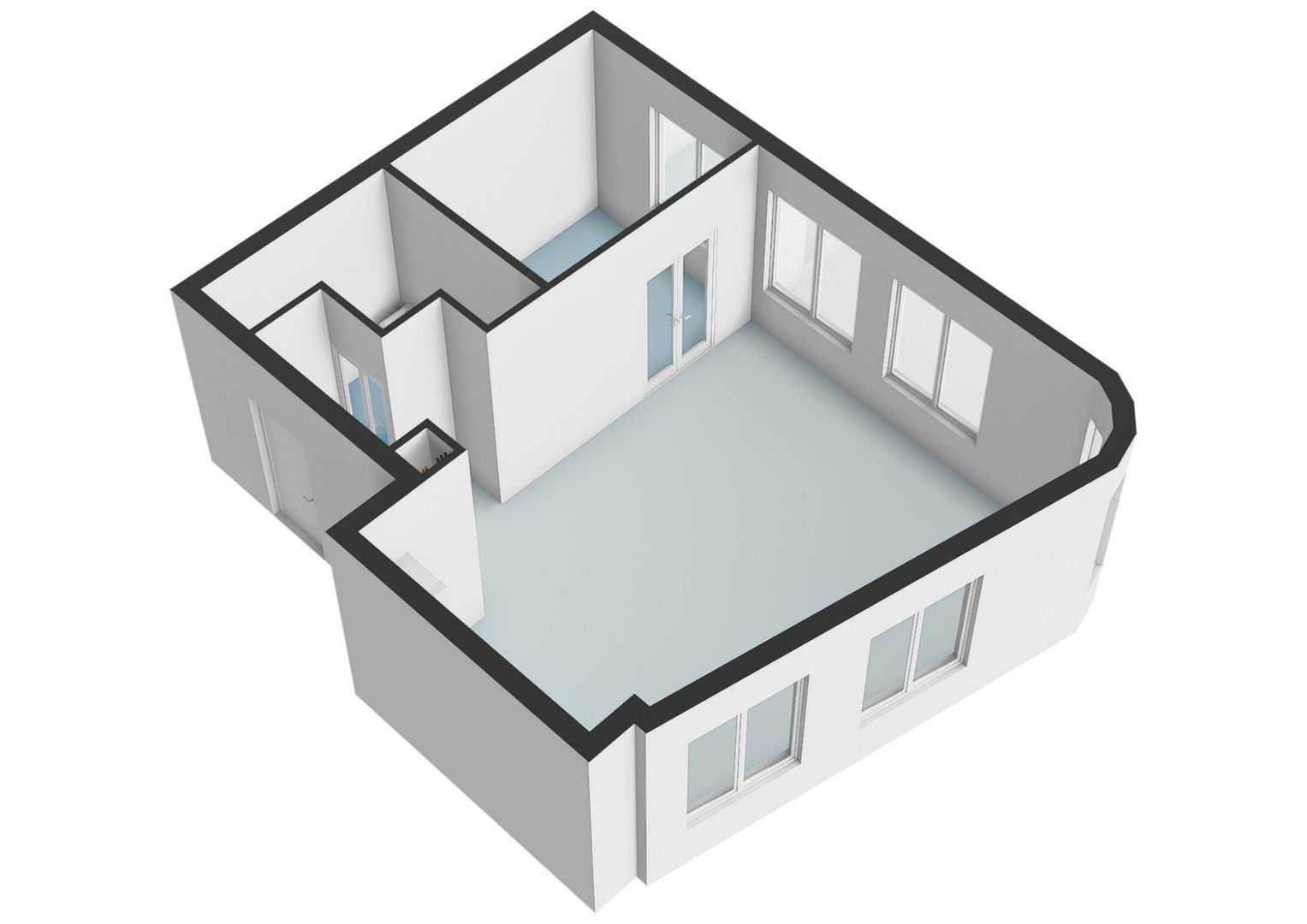 Warmoesstraat 64 1, Amsterdam plattegrond-2