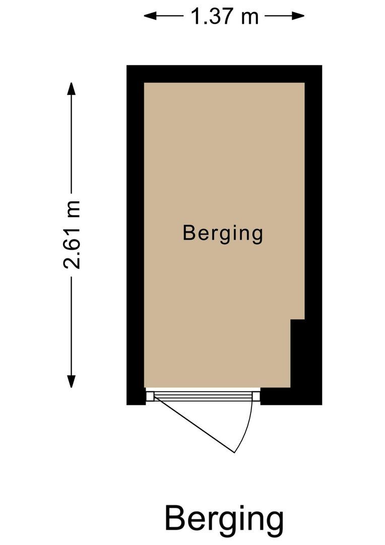 Van Hogendorpstraat 64 B, Amsterdam plattegrond-1