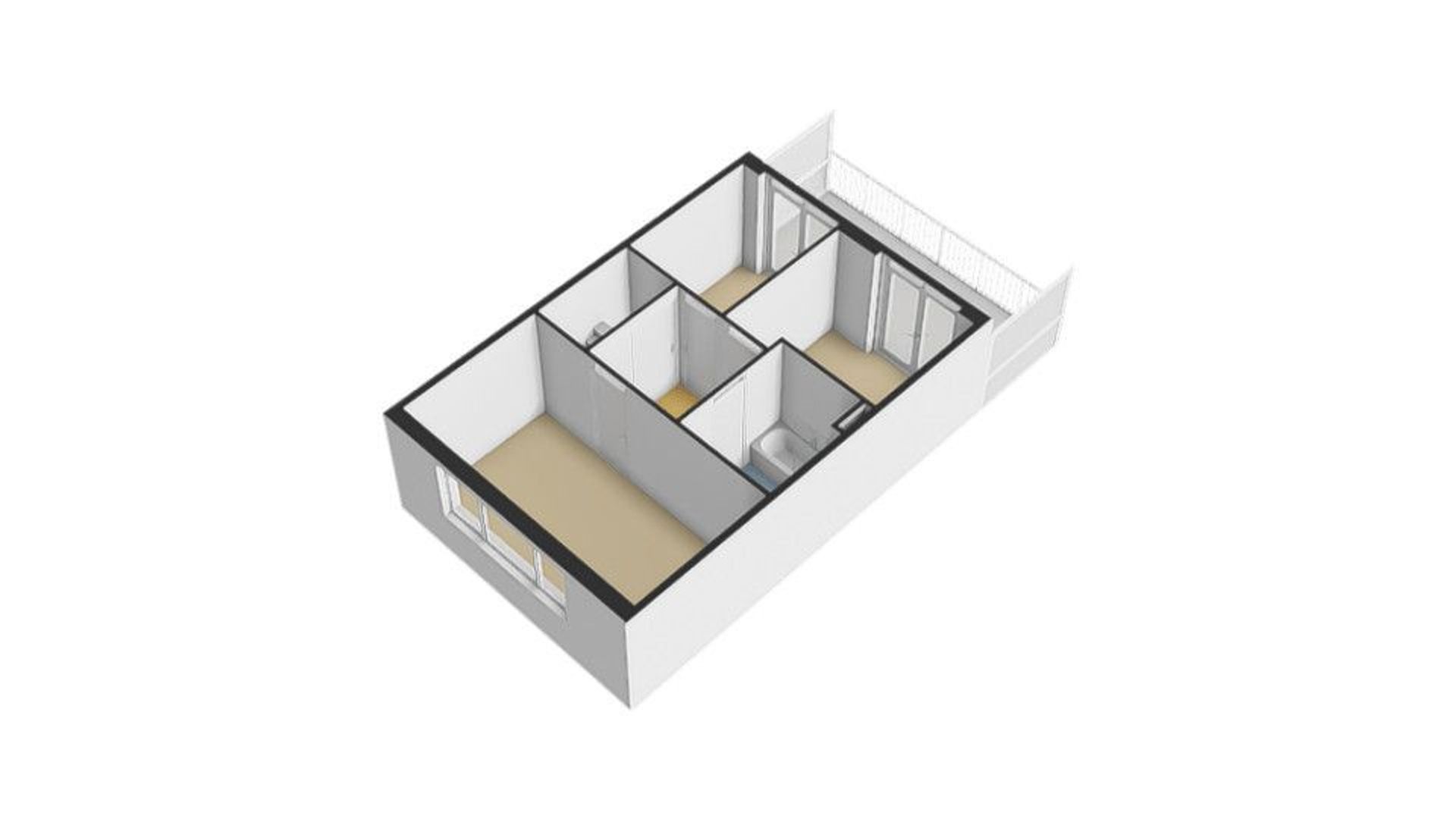 Stentorstraat 63 B, Amsterdam plattegrond-6