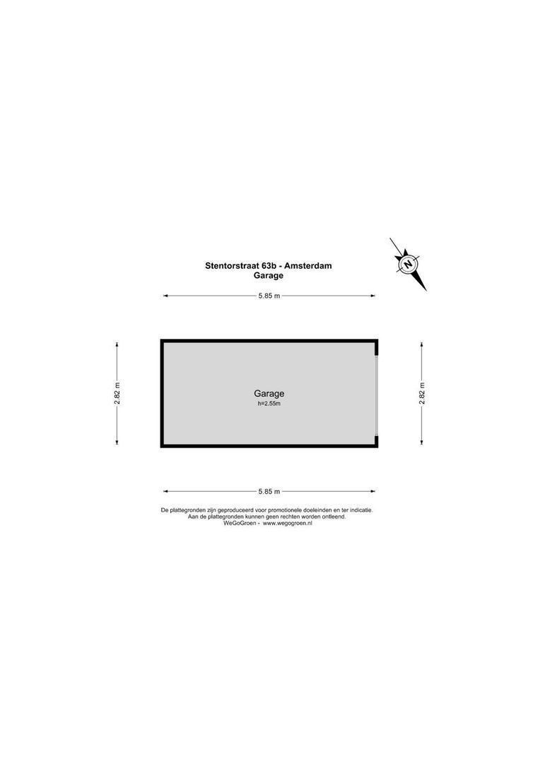 Stentorstraat 63 B, Amsterdam plattegrond-7