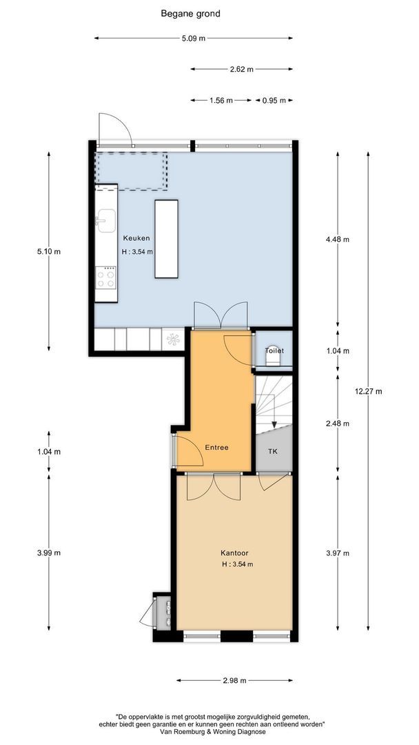 Klaprozenweg 45 D 1, Amsterdam plattegrond-0
