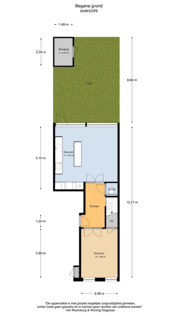 Klaprozenweg 45 D 1, Amsterdam plattegrond-3