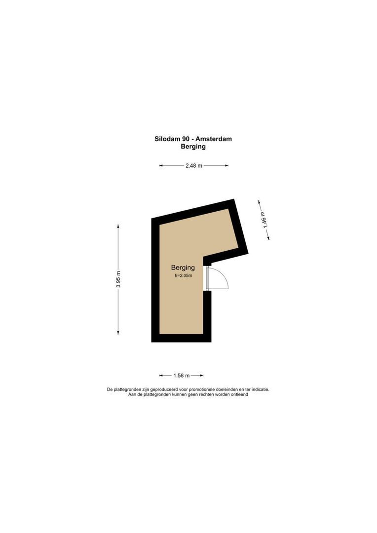 Silodam 90, Amsterdam plattegrond-0