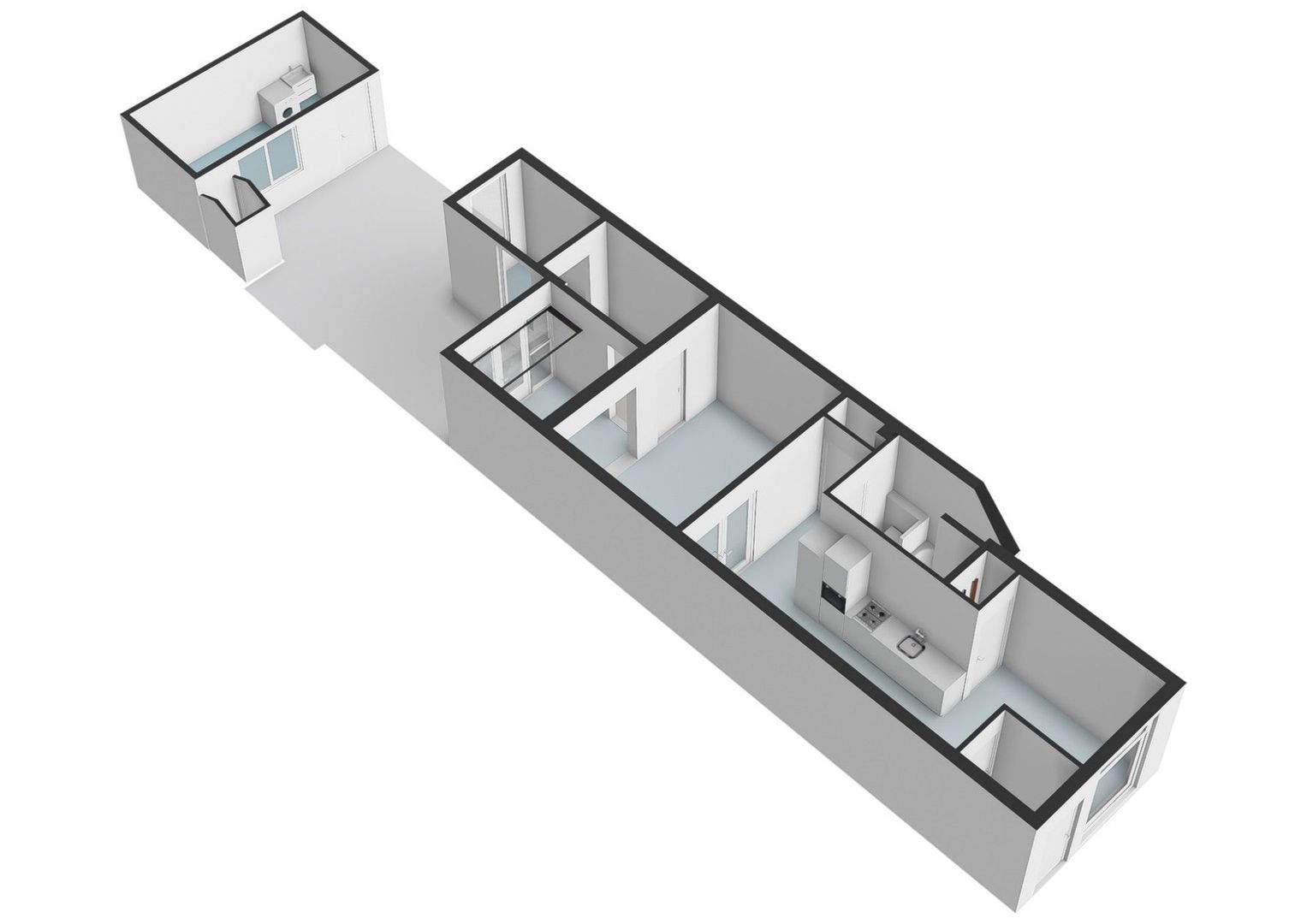 Van Ostadestraat 76 H, Amsterdam plattegrond-2