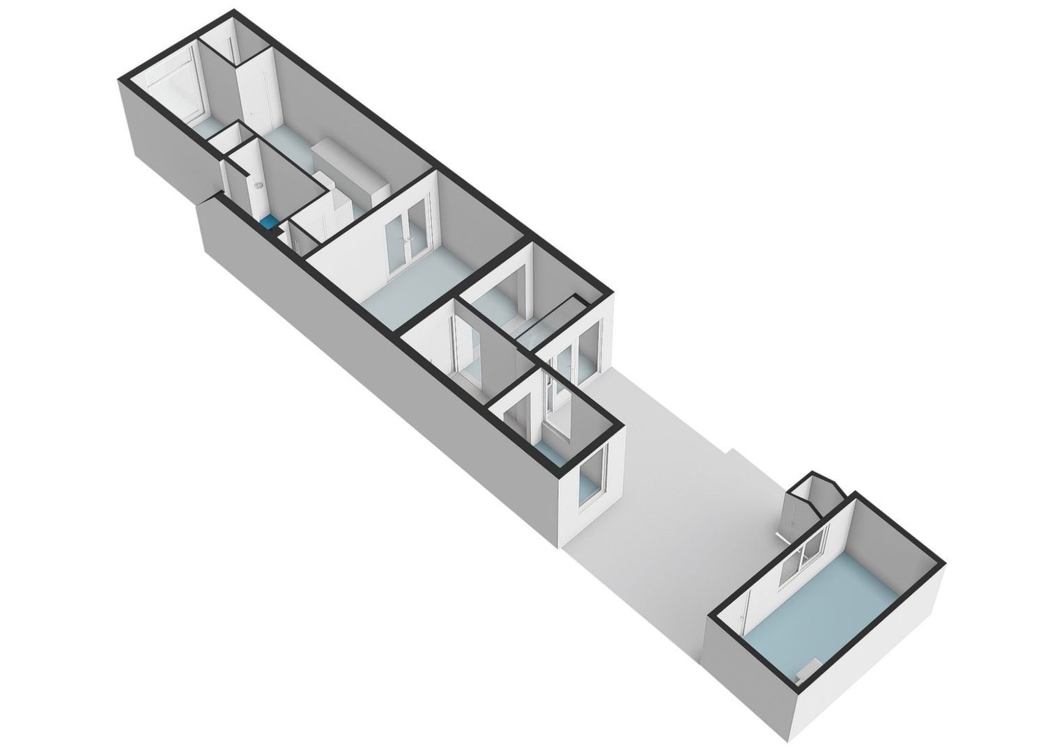 Van Ostadestraat 76 H, Amsterdam plattegrond-1