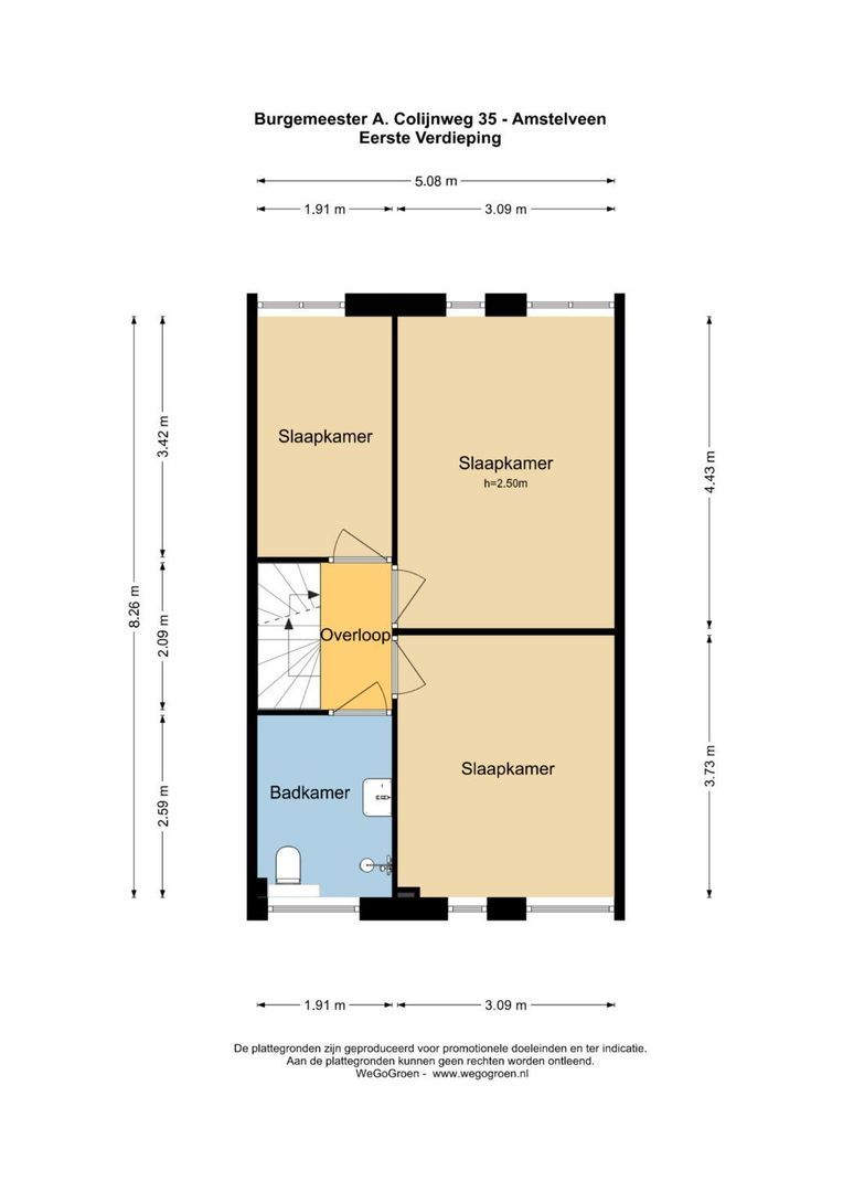 Burgemeester A. Colijnweg 35, Amstelveen plattegrond-8