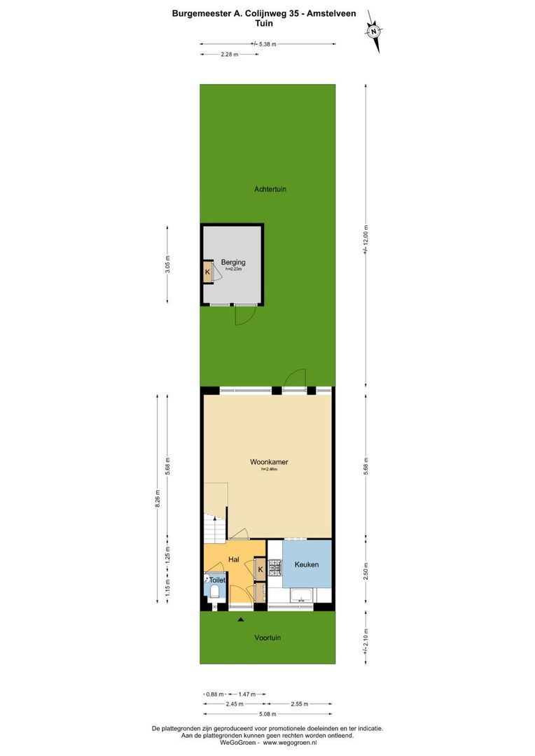 Burgemeester A. Colijnweg 35, Amstelveen plattegrond-11