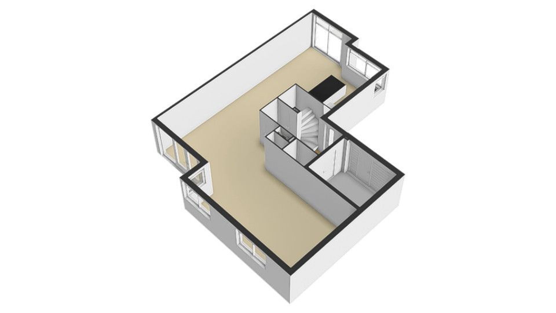 Cartografielaan 11, Uithoorn plattegrond-2