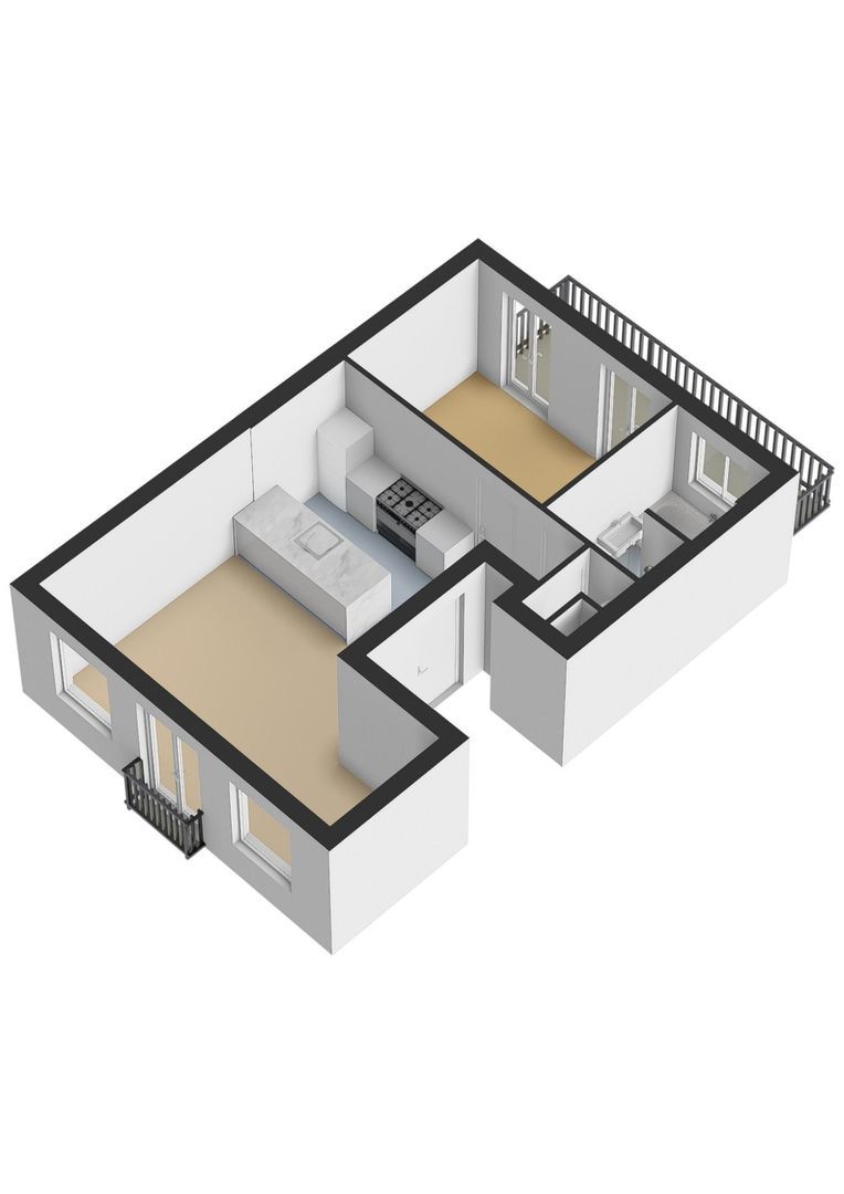 Eerste Constantijn Huygensstraat 88 3, Amsterdam plattegrond-1