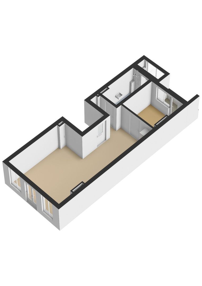 Ruyschstraat 95 1, Amsterdam plattegrond-1