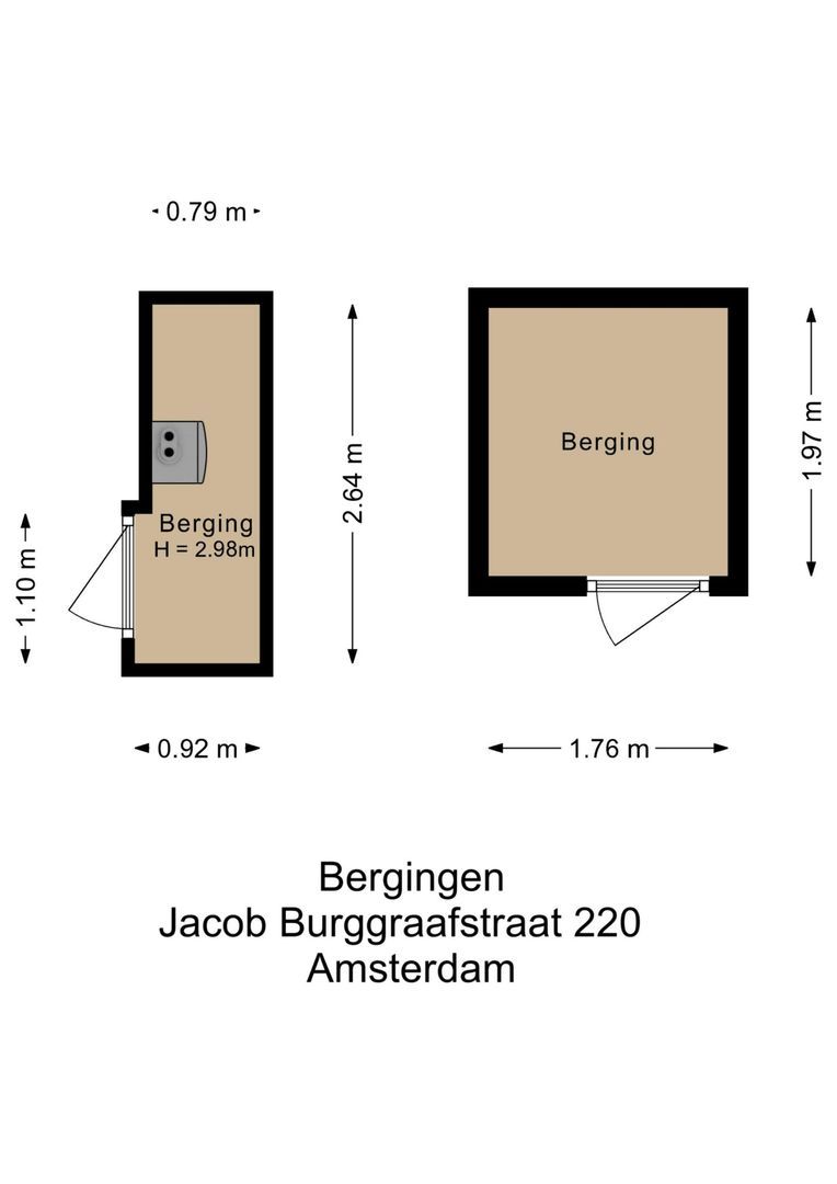 Jacob Burggraafstraat 220, Amsterdam plattegrond-2
