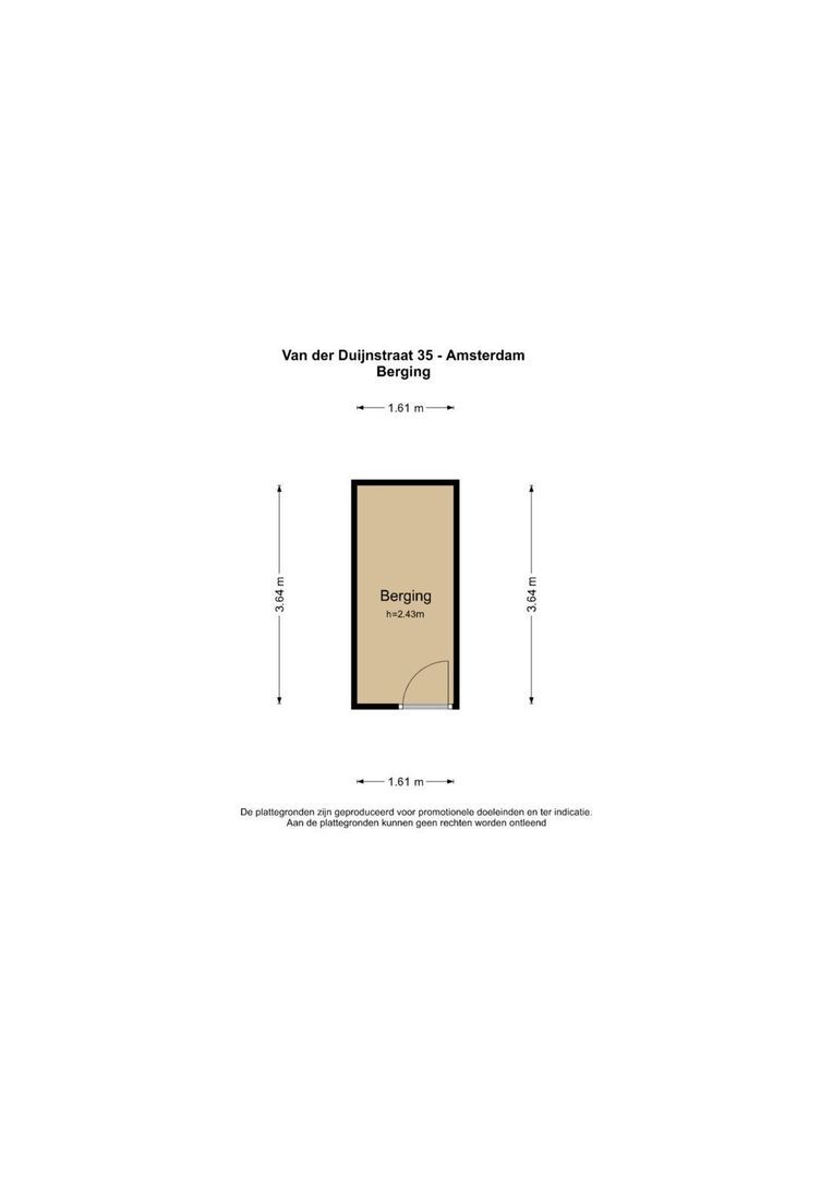 Van der Duijnstraat 35, Amsterdam plattegrond-1