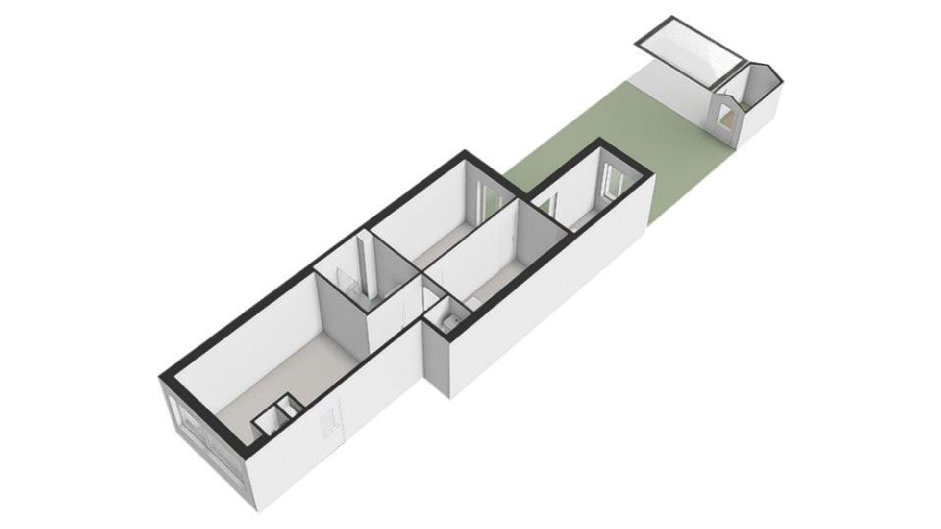 Groen van Prinstererstraat 33 H, Amsterdam plattegrond-2