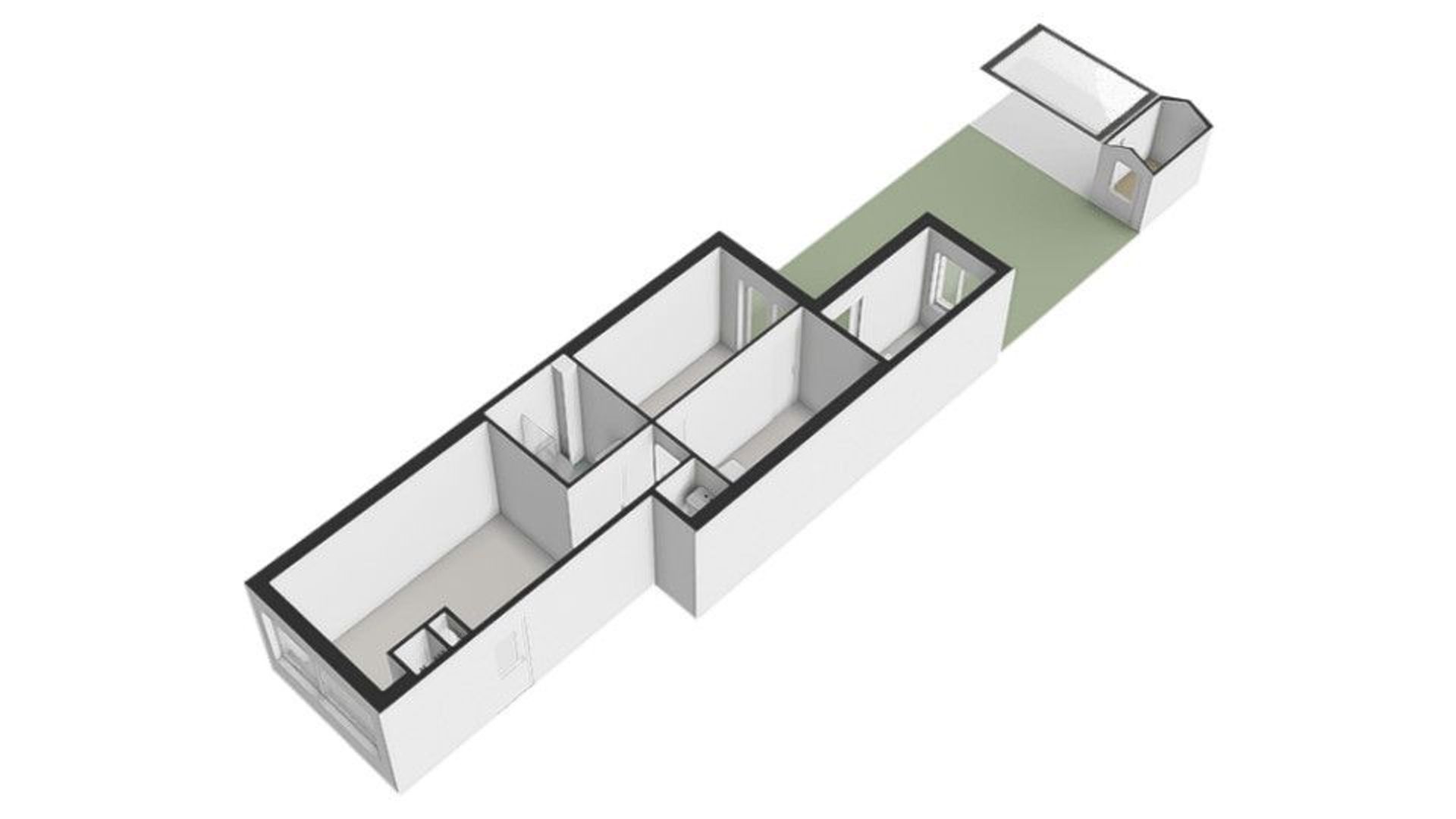 Groen van Prinstererstraat 33 H, Amsterdam plattegrond-4