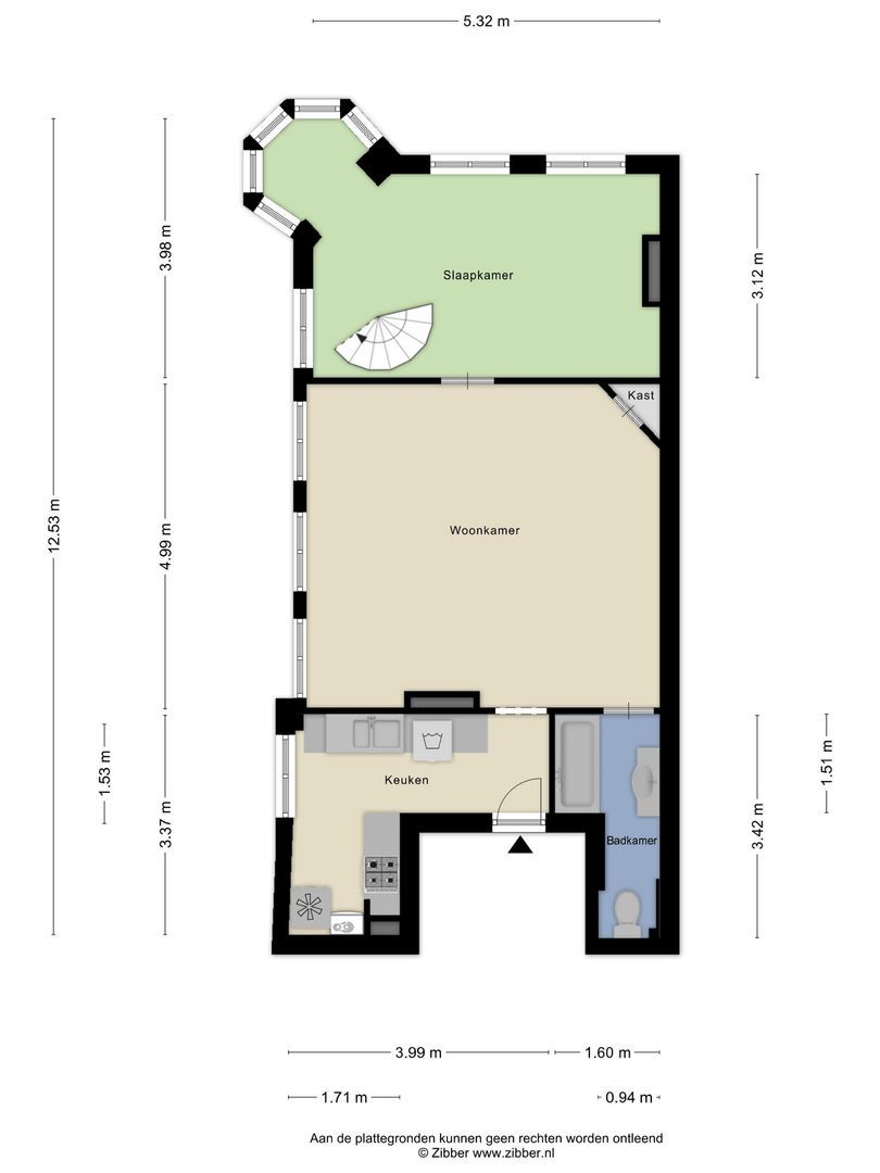 Reinwardtstraat 1 3, Amsterdam plattegrond-0
