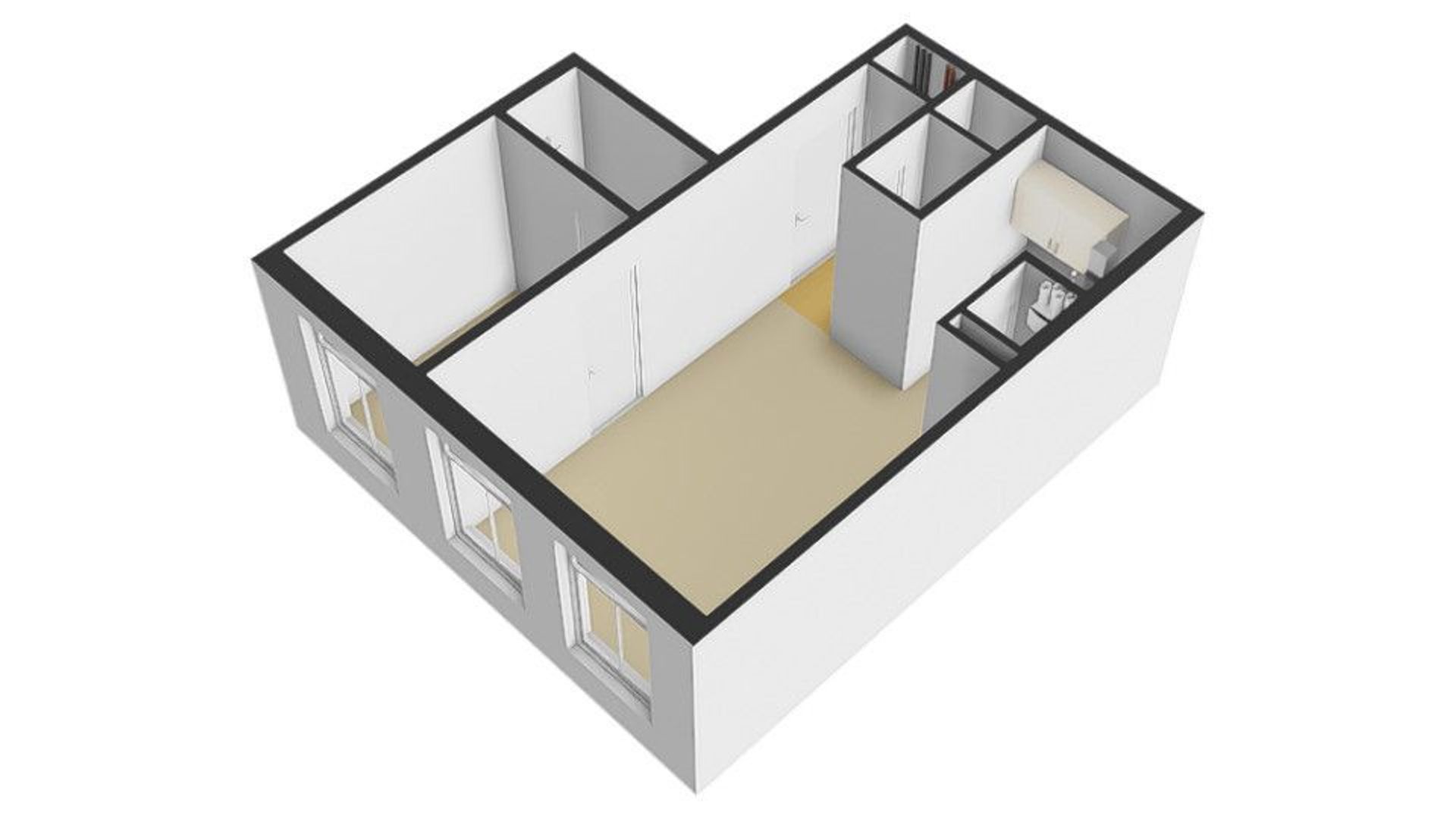 Wijttenbachstraat 48 F, Amsterdam plattegrond-2