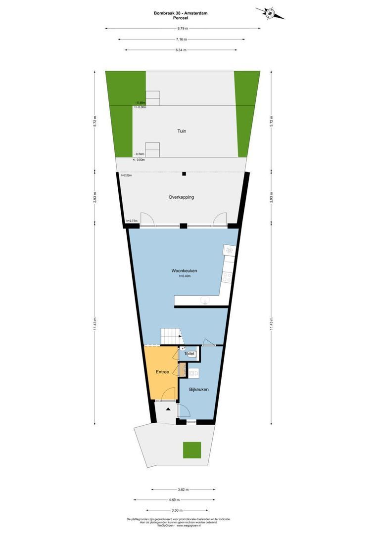 Bombraak 38, Amsterdam plattegrond-7
