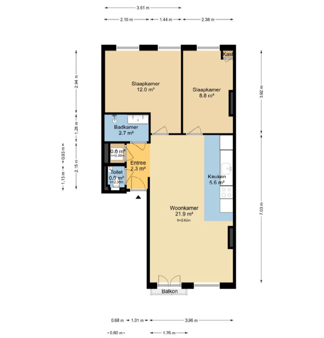 Lepelstraat 6 2, Amsterdam plattegrond-0