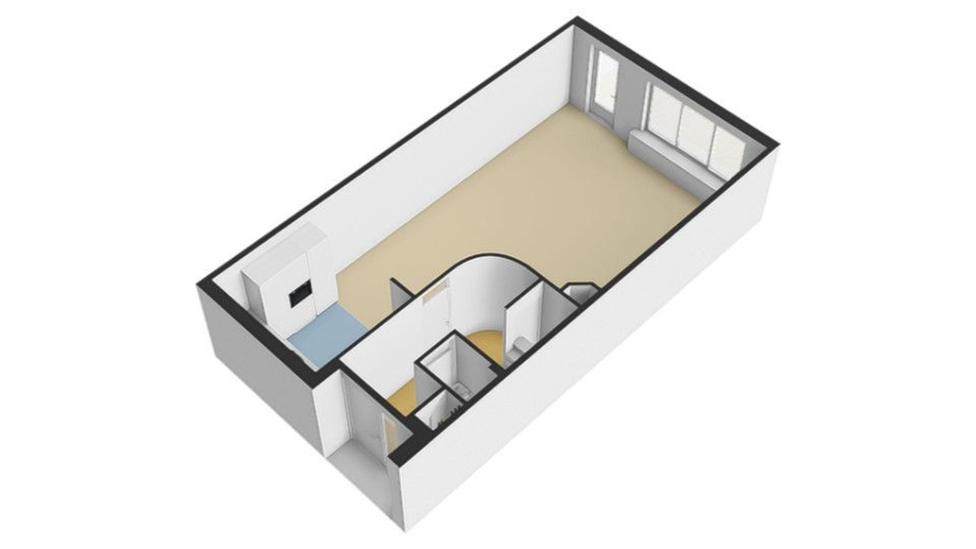 Botterweg 12, Diemen plattegrond-2